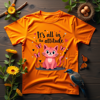 Attitude Cat Softstyle T-Shirt –