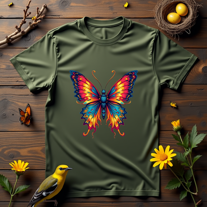 Vibrant colors Butterfly Softstyle T-Shirt