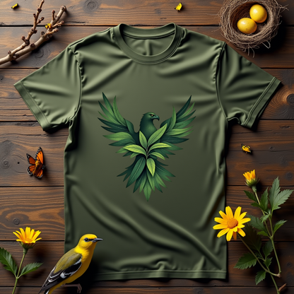 Leafy Eagle Softstyle T-Shirt