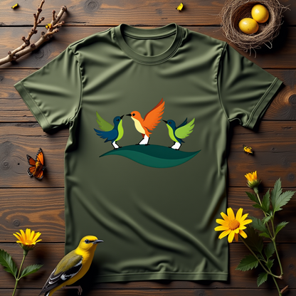 Dance of Birds Graphic Softstyle T-Shirt