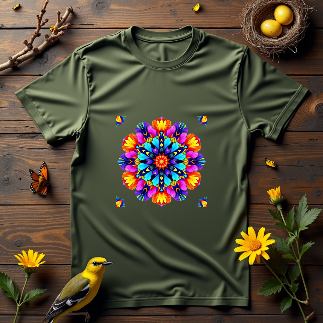 Psychedelic Harmony Graphic Softstyle T-Shirt