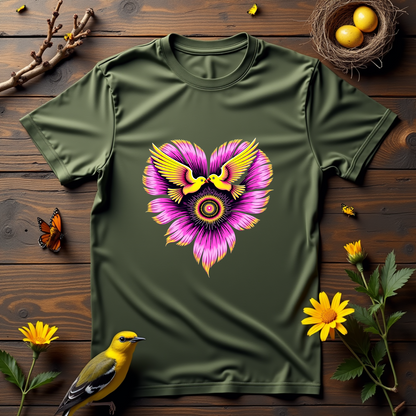 Psychedelic Heart Softstyle T-Shirt