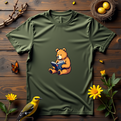 Bear Bookworm Softstyle T-Shirt