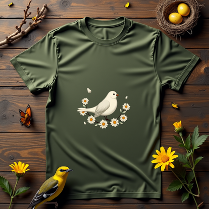 Serene Bird Softstyle T-Shirt – Birds Lover's