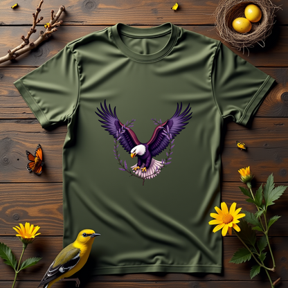 Botanical Eagle Graphic Softstyle T-Shirt