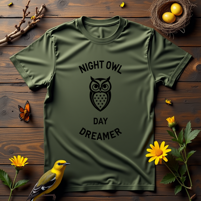 Night Owl Graphic Softstyle T-Shirt