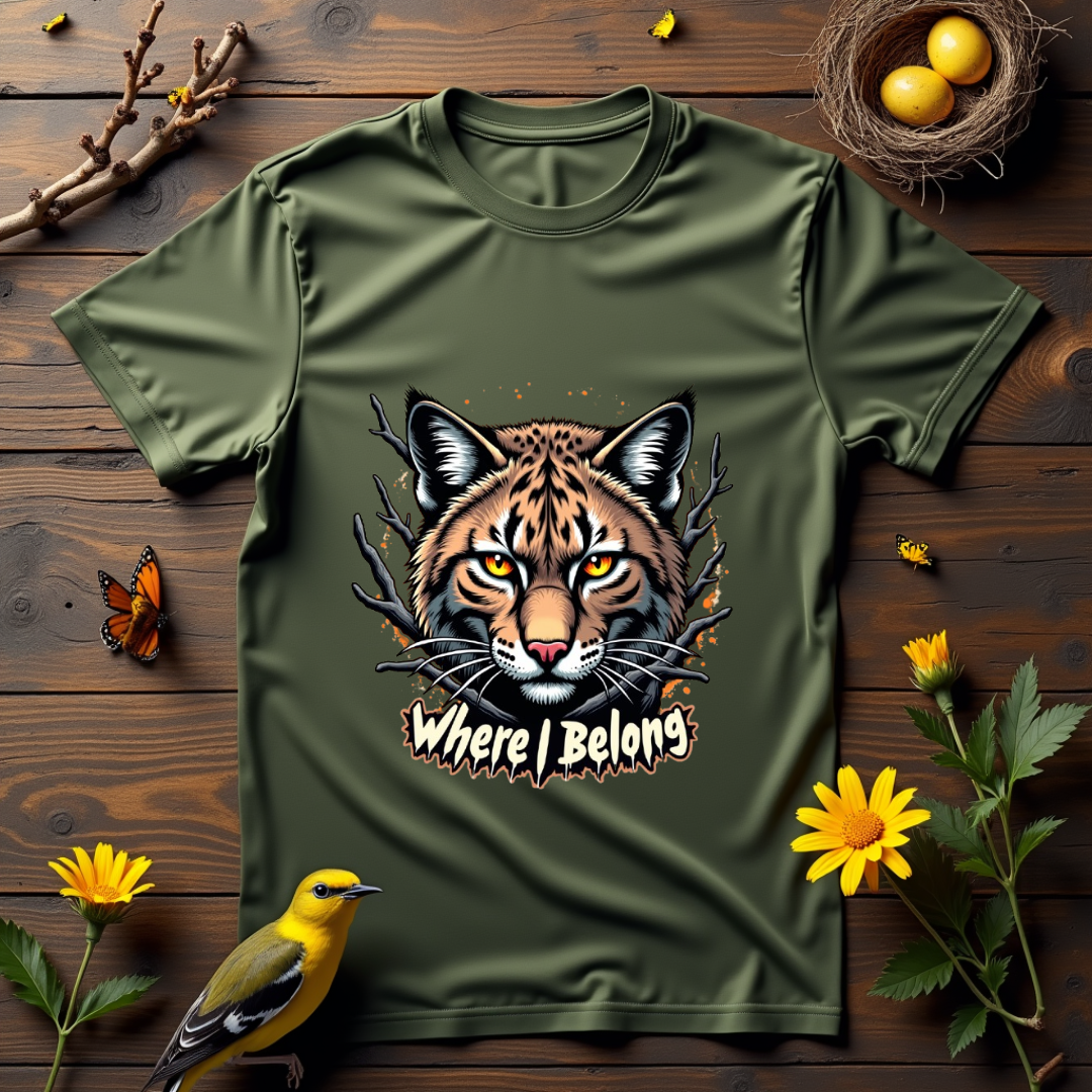 Wild Spirit Graphic Softstyle T-Shirt- Cat Lovers