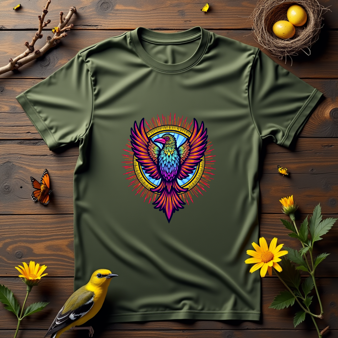 Psychedelic Bird Softstyle T-Shirt – Birds Lover's Apparel