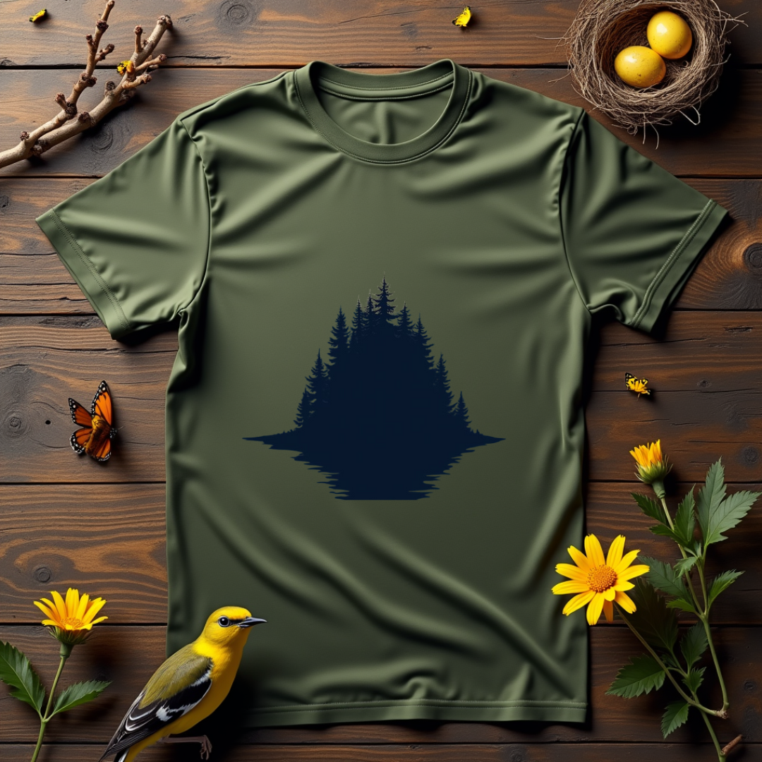 Forest Silhouette Softstyle T-Shirt