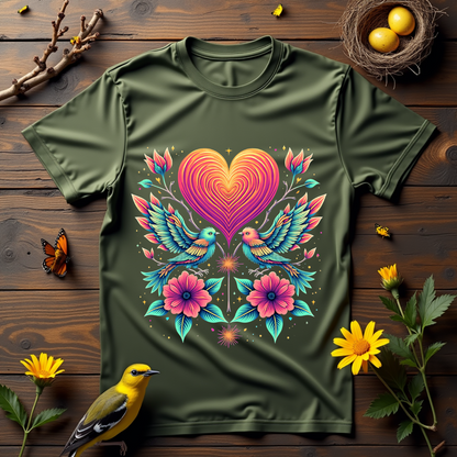 Love Dance birds   Softstyle T-Shirt