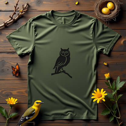 Owl Graphic Softstyle T-Shirt – Birds Lover's Apparel