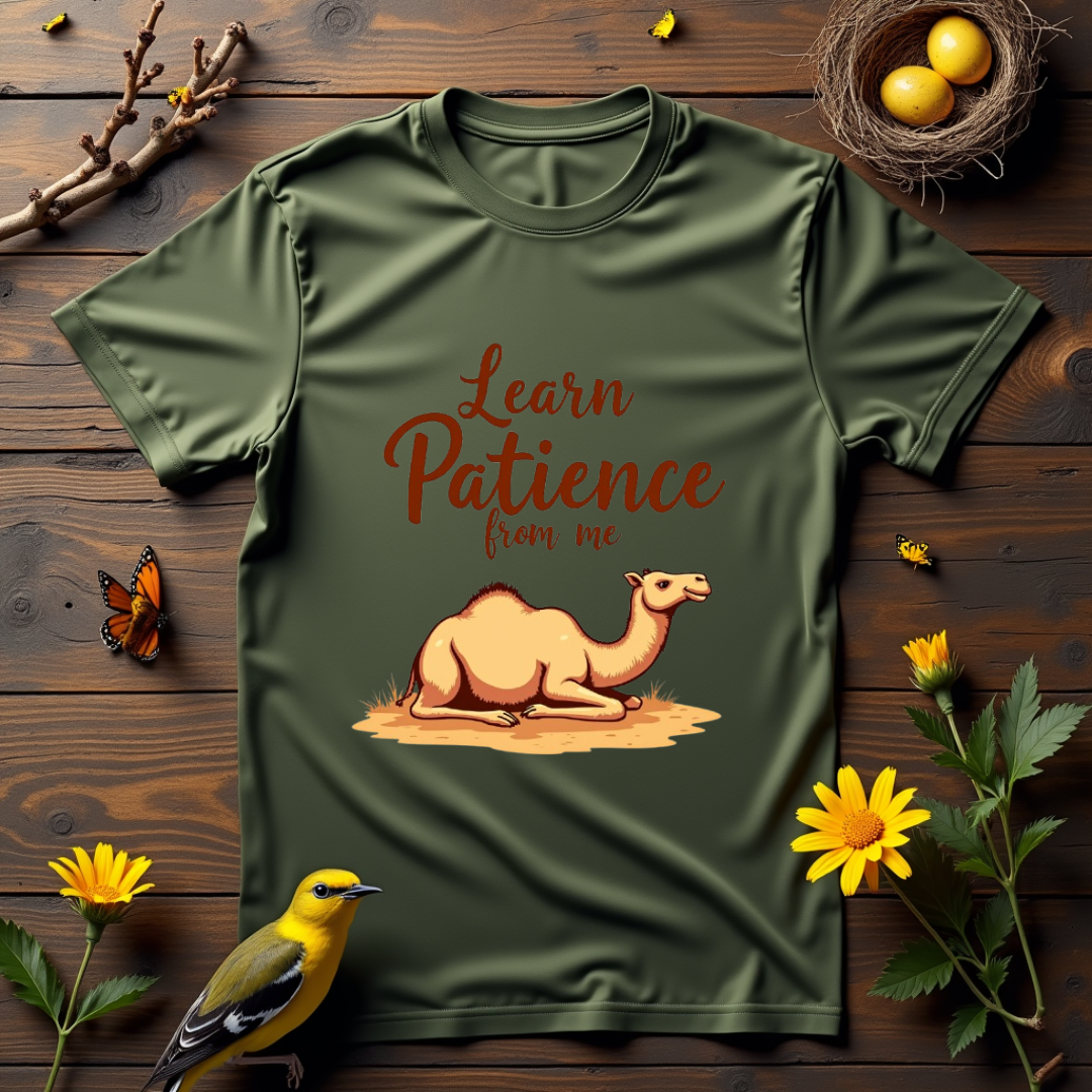 Patience Camel Graphic Softstyle T-Shirt