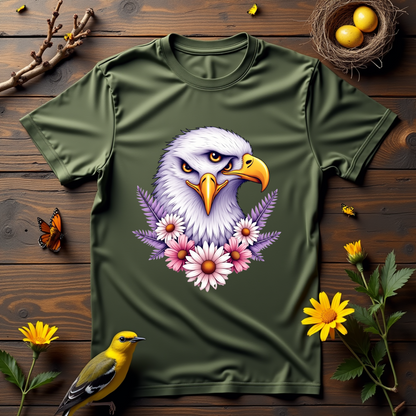 Eeagle heads Graphic Unisex Softstyle T-Shirt – Nature Lover's Apparel