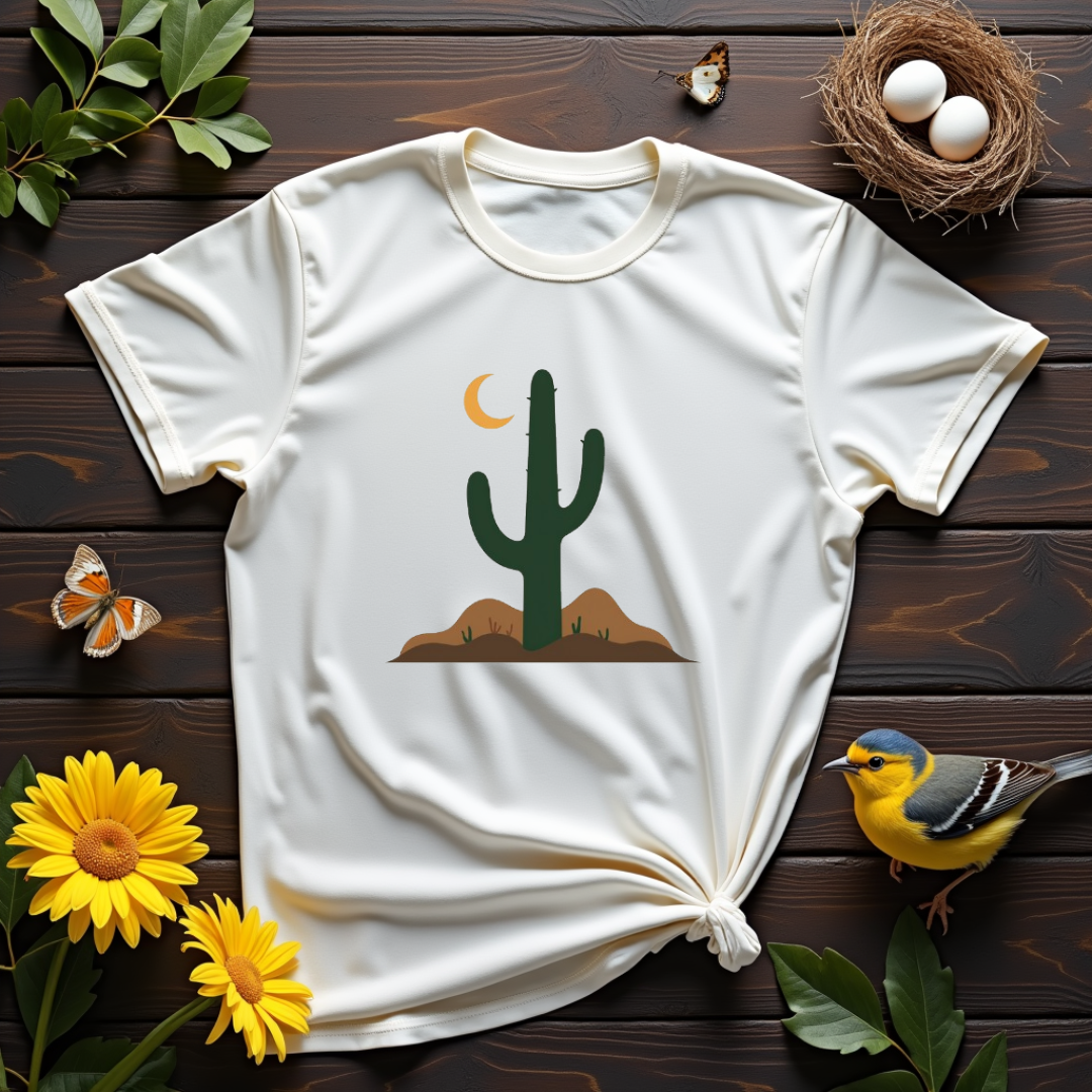 Cactus Moon Softstyle T-Shirt