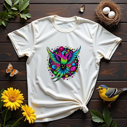 Psyched Bird Softstyle T-Shirt – Birds Lover's