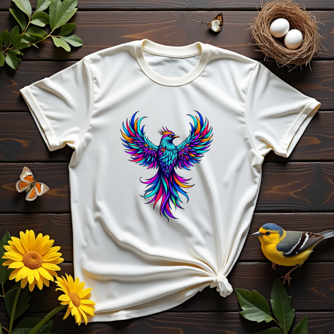 Bird adorned with swirling patterns Softstyle T-Shirt – Birds Lover's