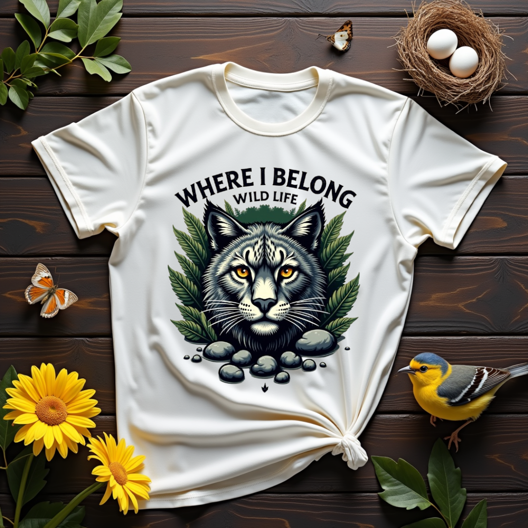 Wild Spirit Graphic Softstyle T-Shirt- Cat Lovers