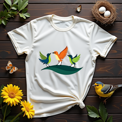 Dance of Birds Graphic Softstyle T-Shirt