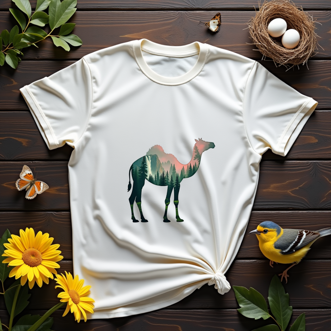 Nature's Camel Graphic Softstyle T-Shirt