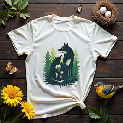 Wolf Nature Graphic Softstyle T-Shirt