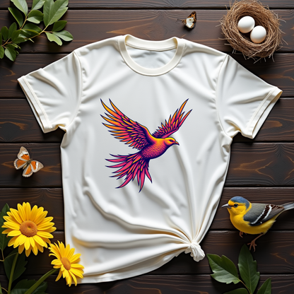 Bird in flight Softstyle T-Shirt – Birds Lover's