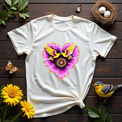 Psychedelic Heart Softstyle T-Shirt