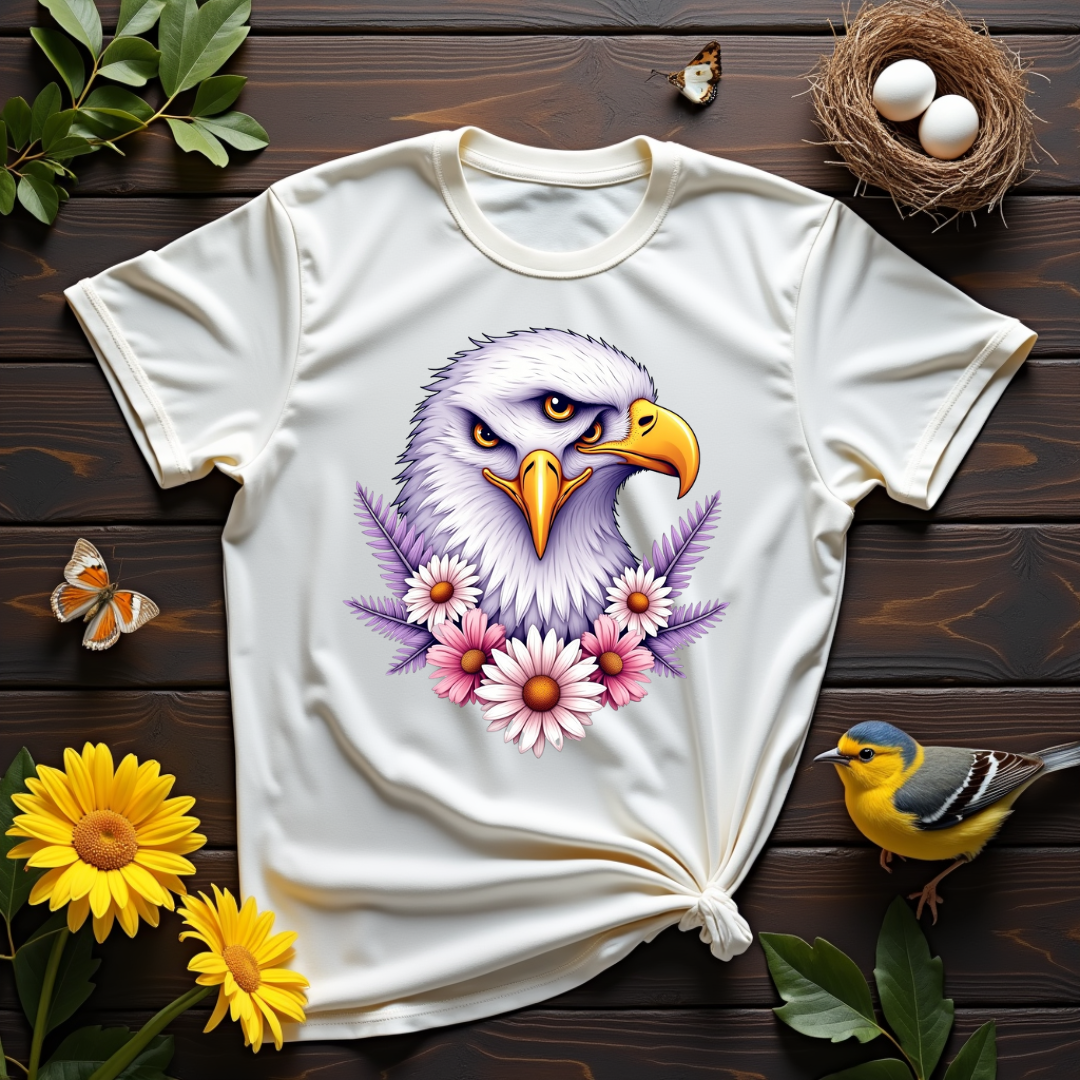 Eeagle heads Graphic Unisex Softstyle T-Shirt – Nature Lover's Apparel