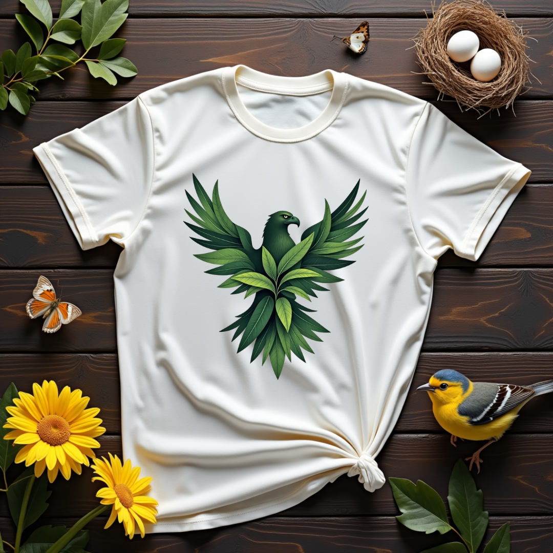 Leafy Eagle Softstyle T-Shirt