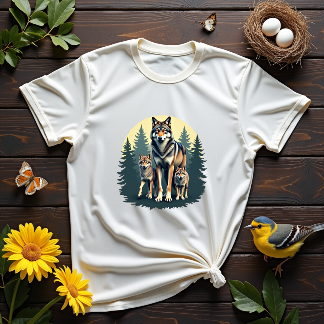 Wolf Family Graphic Softstyle T-Shirt