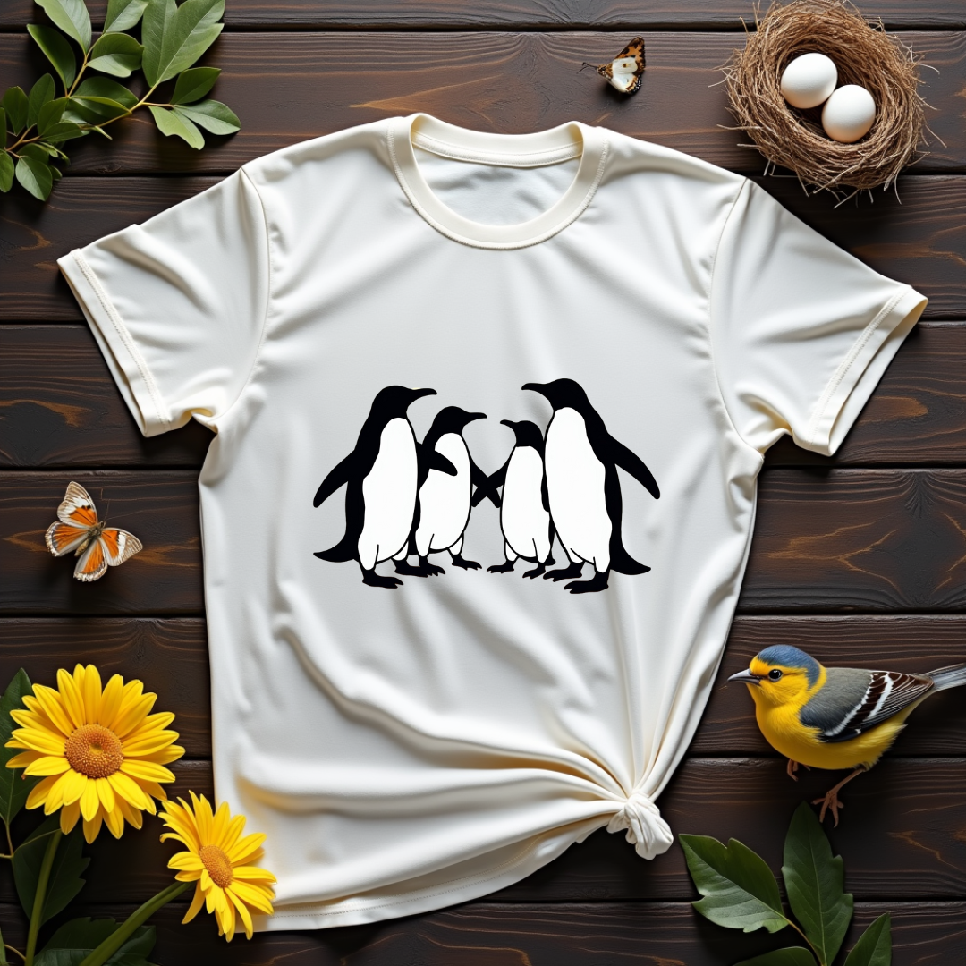 Dance Penguins Graphic Softstyle T-Shirt