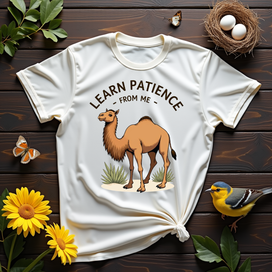 Patience Camel Graphic Softstyle T-Shirt