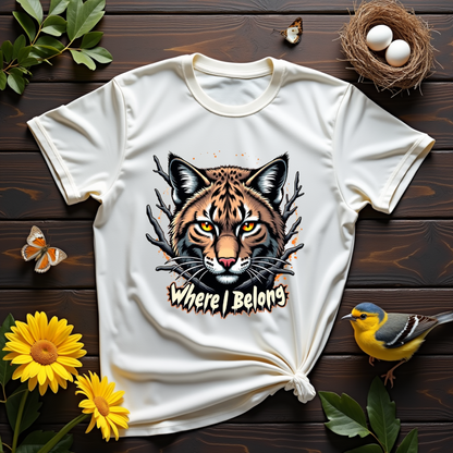 Wild Spirit Graphic Softstyle T-Shirt- Cat Lovers