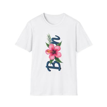 Tropical Born Flower Softstyle T-Shirt –