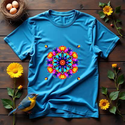 Psychedelic Harmony Graphic Softstyle T-Shirt