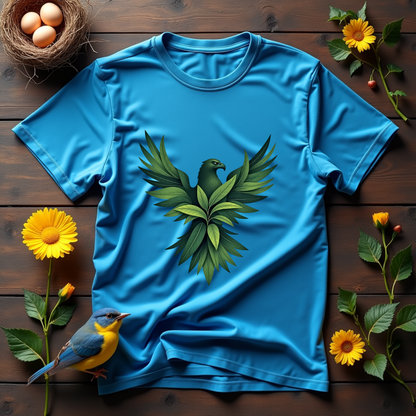 Leafy Eagle Softstyle T-Shirt