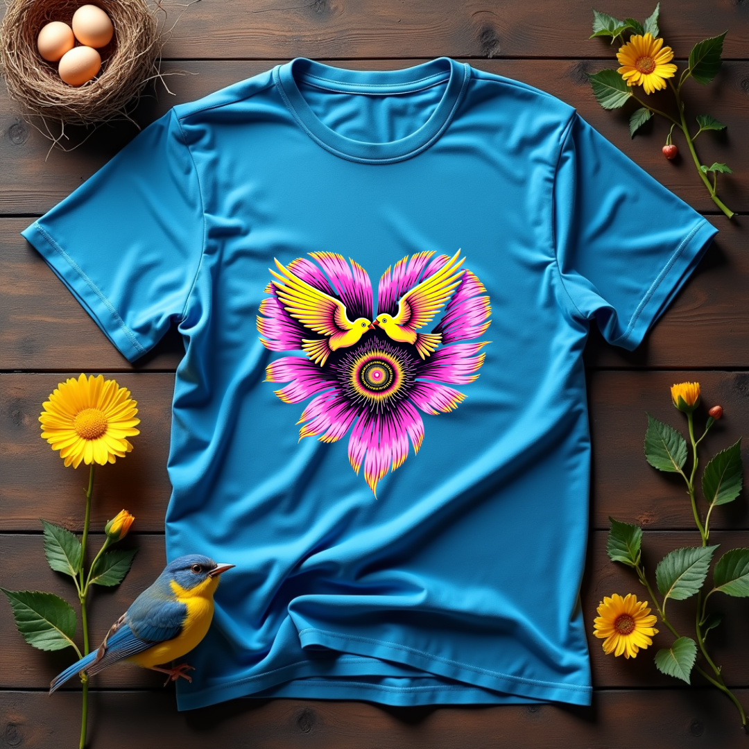 Psychedelic Heart Softstyle T-Shirt