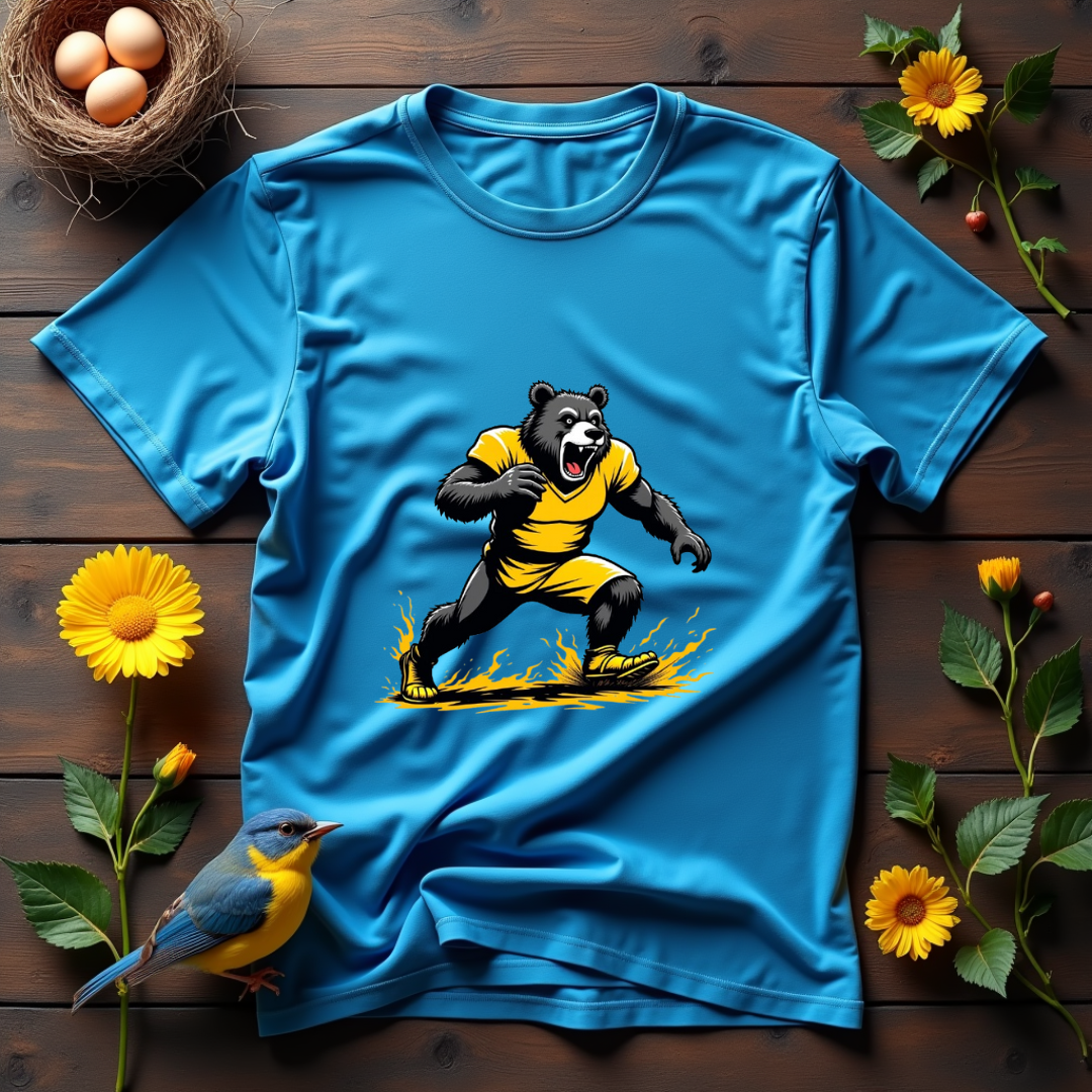 Touchdown Bear Softstyle T-Shirt