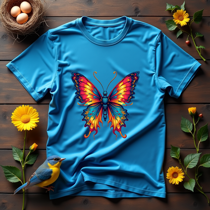 Vibrant colors Butterfly Softstyle T-Shirt