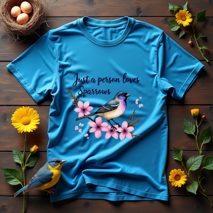 Sparrow Bliss Softstyle T-Shirt – Birds Lover's