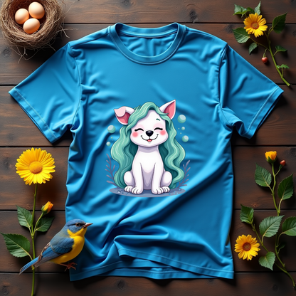 Mermaid Pooch Graphic Softstyle T-Shirt