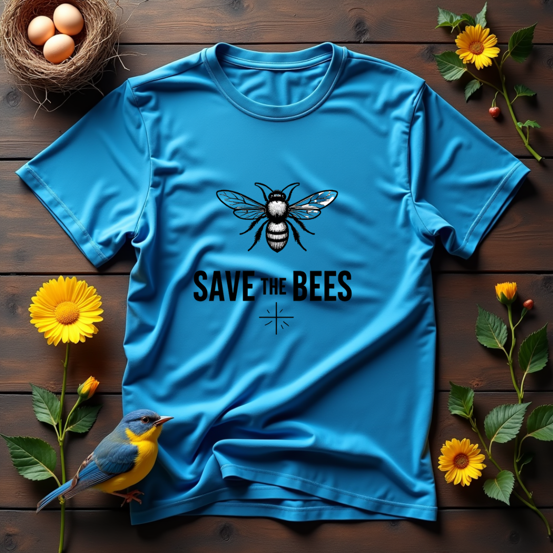 Bee Awareness Graphic Softstyle T-Shirt