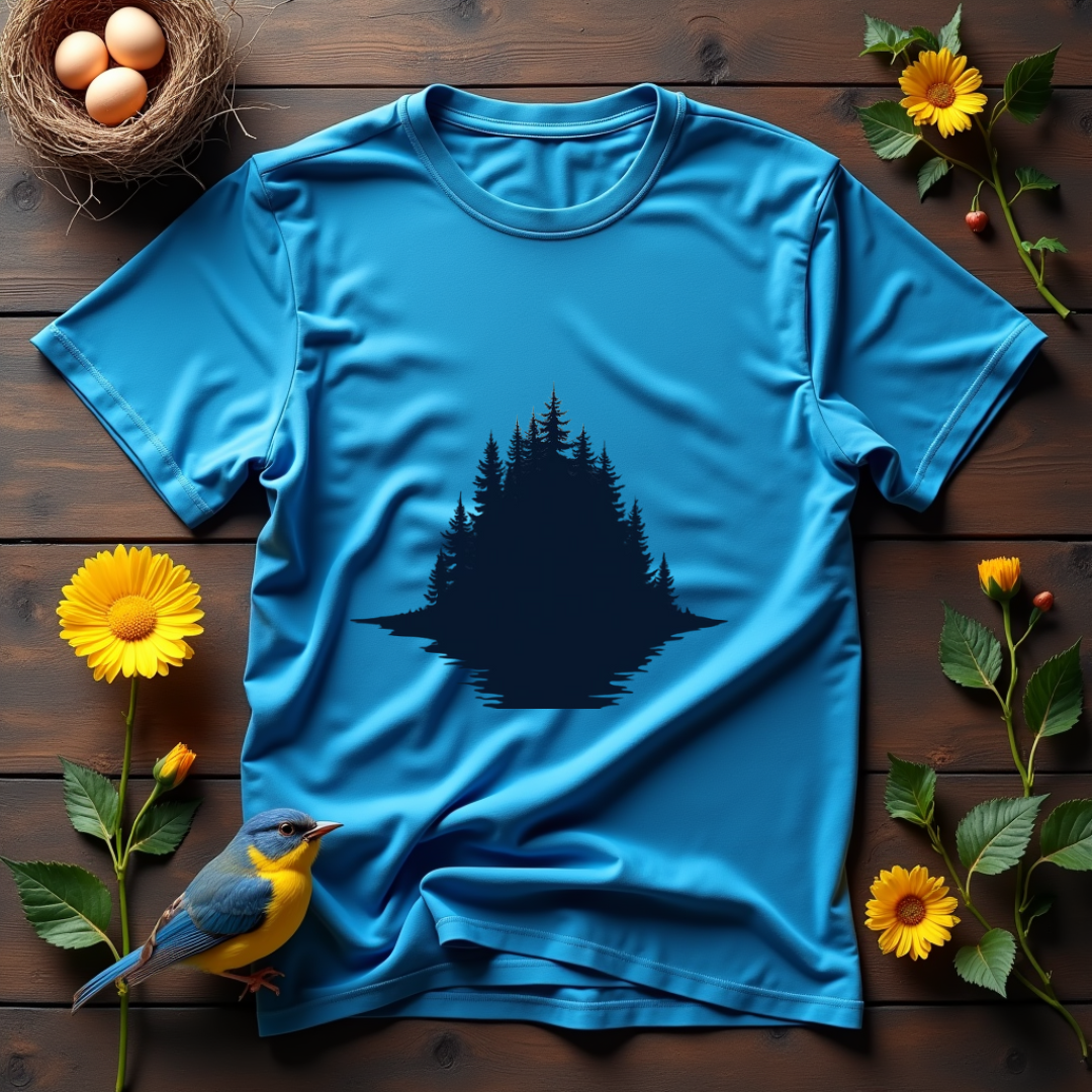 Forest Silhouette Softstyle T-Shirt