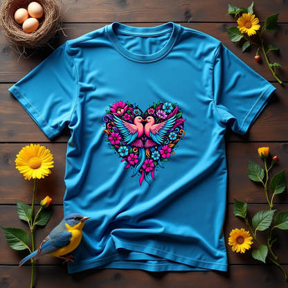 Love Birds Softstyle T-Shirt – Birds Lover's