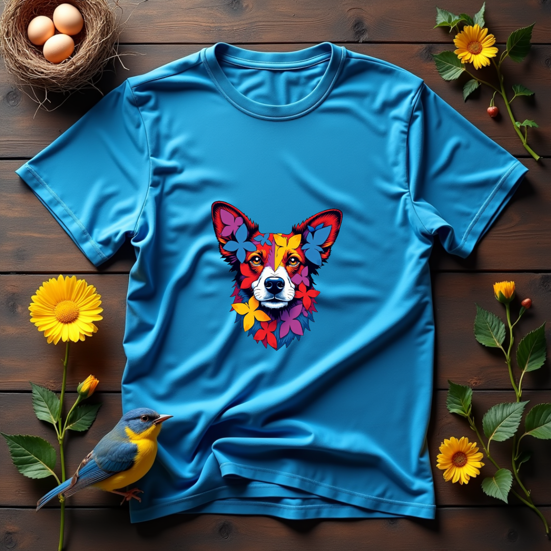 Butterfly Dog Softstyle T-Shirt