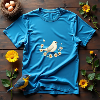 Serene Bird Softstyle T-Shirt – Birds Lover's