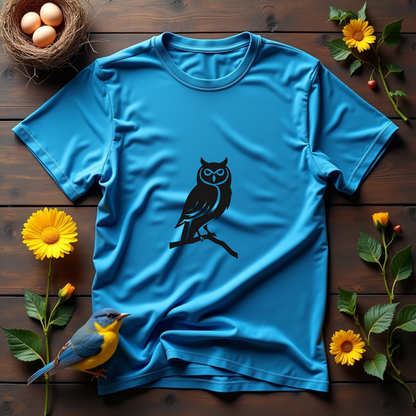 Owl Graphic Softstyle T-Shirt – Birds Lover's Apparel