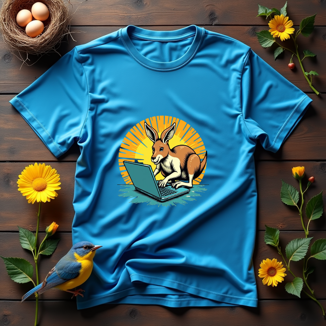 Kangaroo Hustle Graphic Softstyle T-Shirt