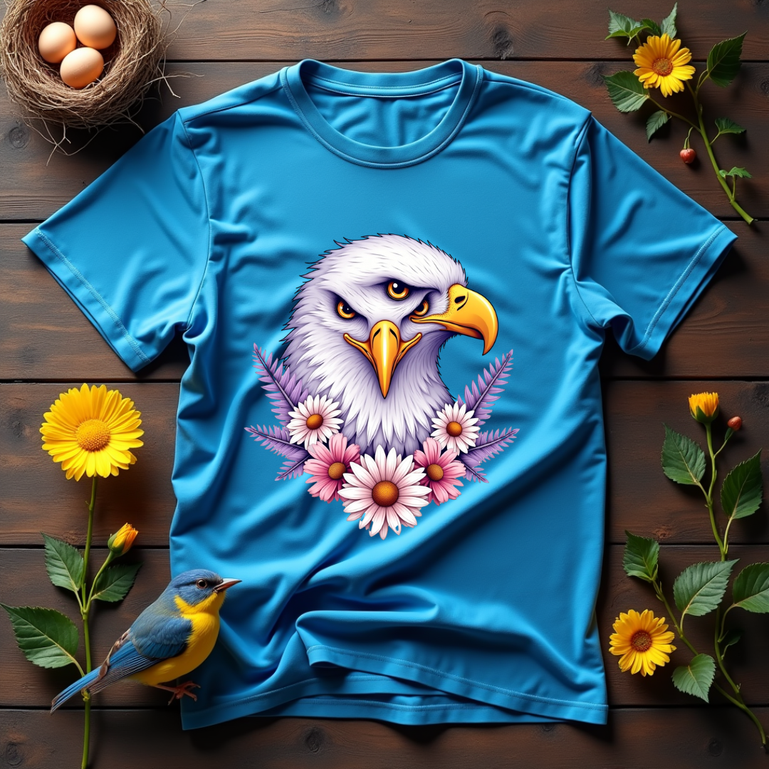 Eeagle heads Graphic Unisex Softstyle T-Shirt – Nature Lover's Apparel