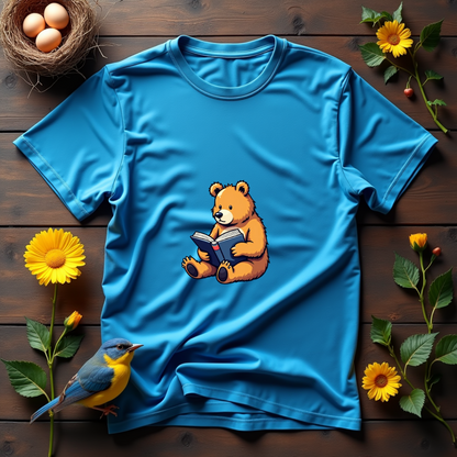 Bear Bookworm Softstyle T-Shirt