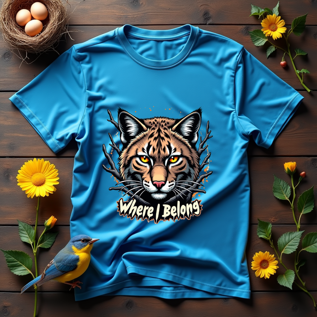 Wild Spirit Graphic Softstyle T-Shirt- Cat Lovers